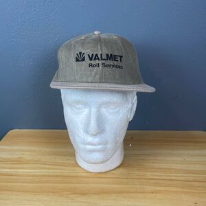 Valmet Roll Services Hat Men's Green Cap Style master Adjustable Outdoor Casual